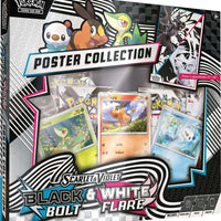 Black Bolt & White Flare Poster Collection - Pokemon TCG - (Due Mid Sept)