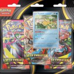 
              Mega Evolution Three Pack Blister - Pokemon TCG - (PRE ORDER)
            