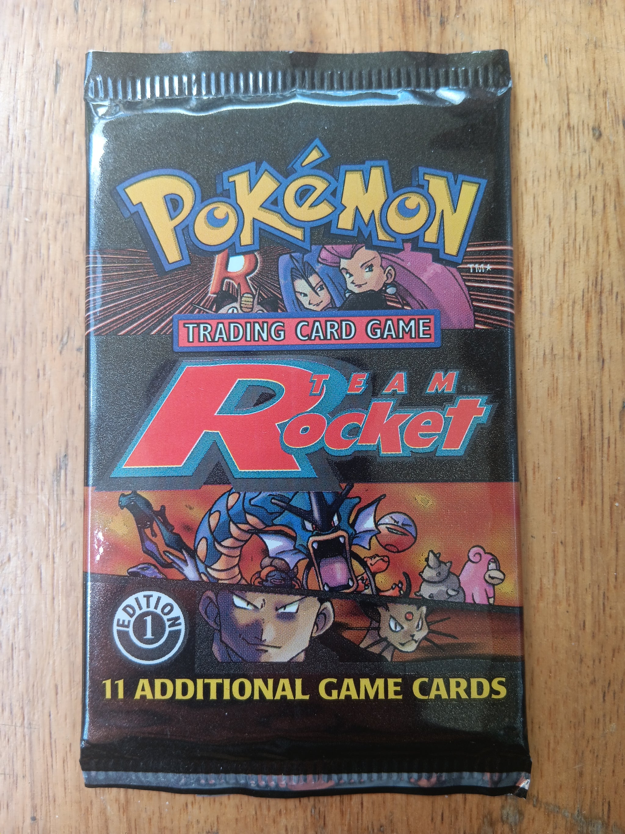 WOTC 1st Edition Team Rocket Booster Pack (weighing 21.07)| Treasure Collectables WOTC 1st Edition Team Rocket Booster Pack (weighing 21.07)| Treasure Collectables
