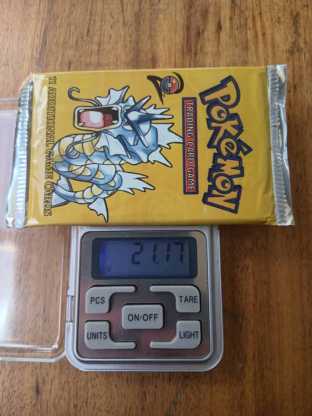 WOTC Base Set 2 Booster Pack - Gyarados (Weighting 21.17g)